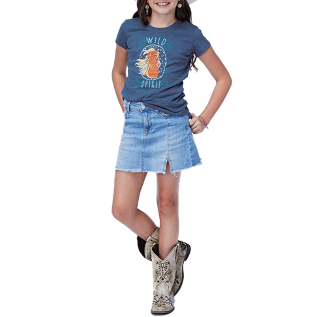 Roper Girls' Wild Spirit Graphic T-Shirt