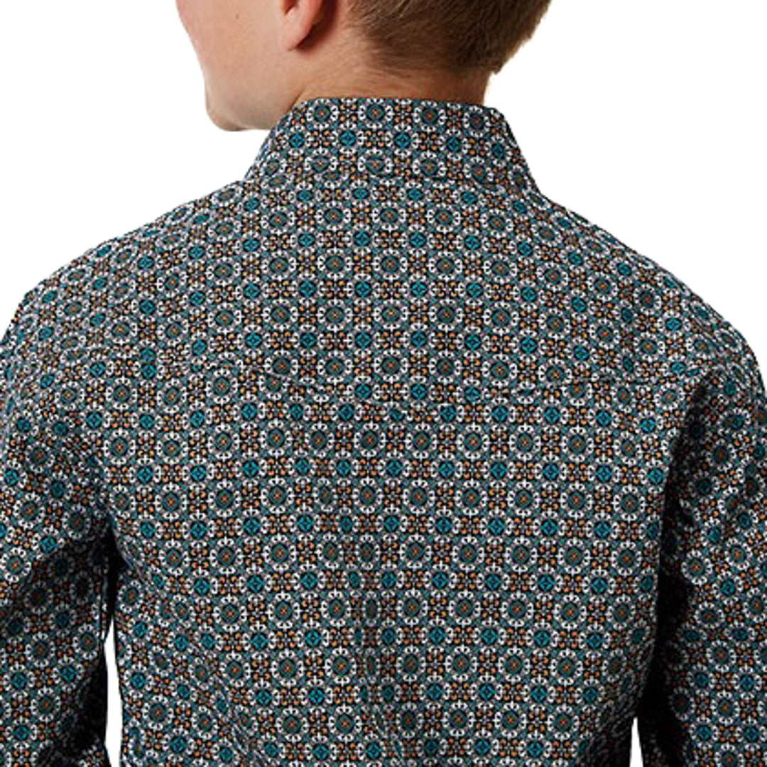 Roper Boys' Foulard Snap Shirt