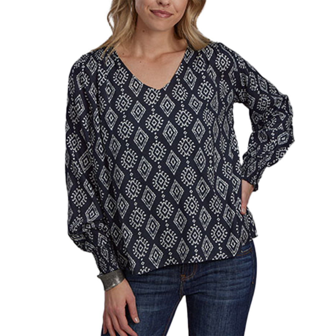 Roper Women's Aztec Print Blouses