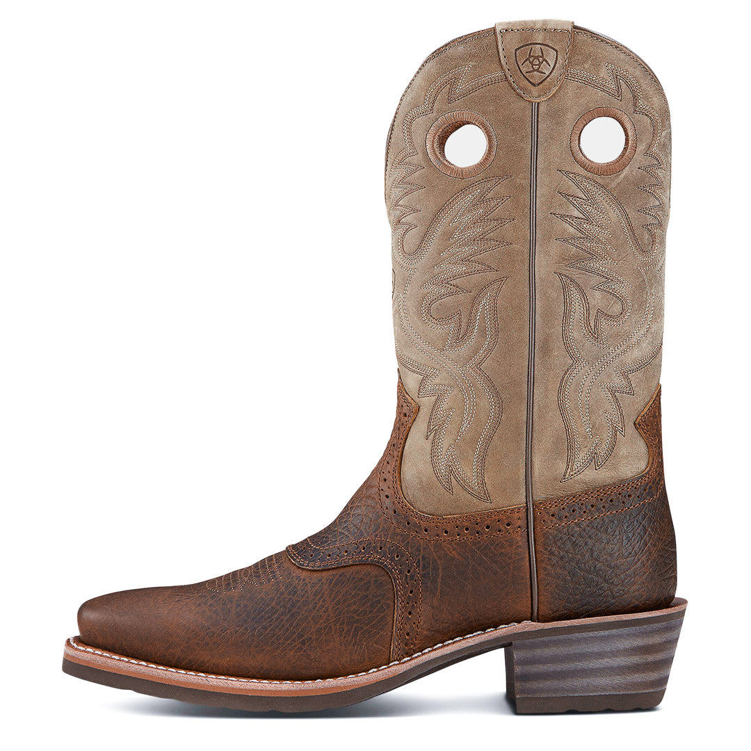 Ariat Men's Heritage Roughstock Square Toe Cowboy Boots