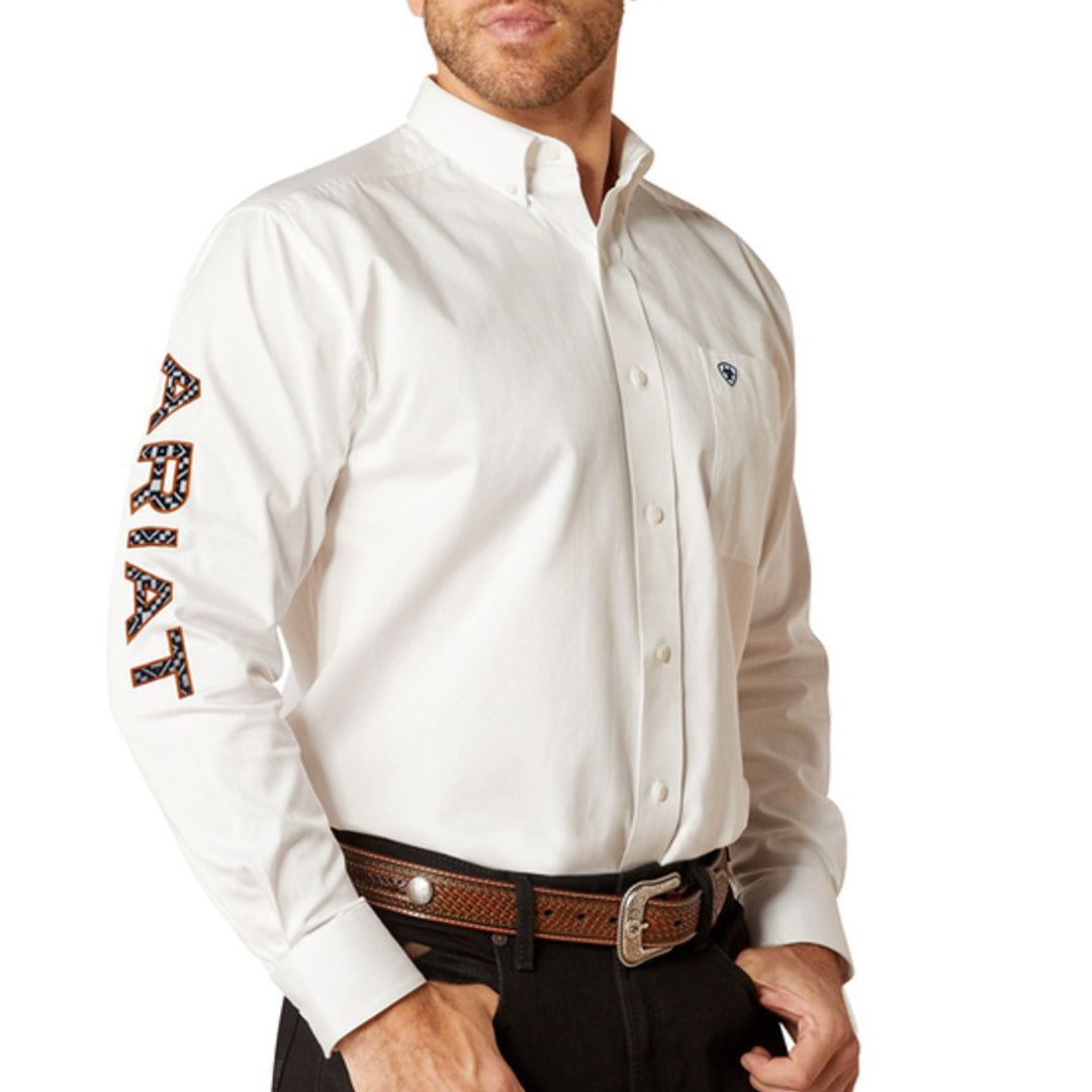 Ariat Men's Team Logo Classic Fit Button-Down Shirt