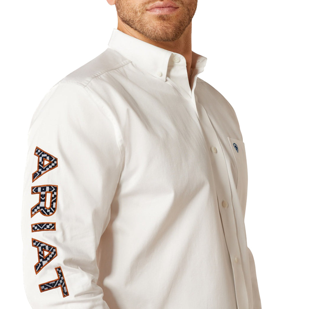 Ariat Men's Team Logo Classic Fit Button-Down Shirt