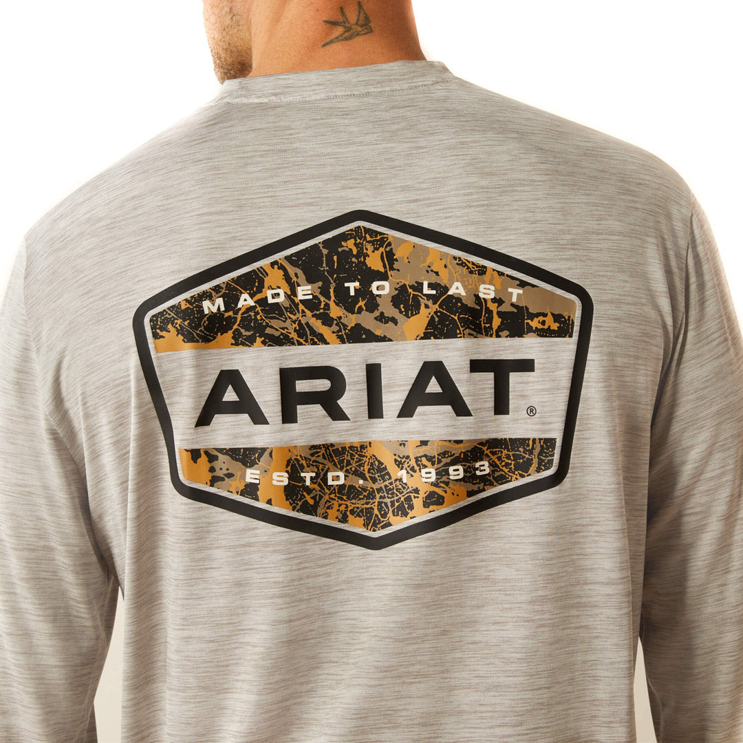 Ariat Men's Charger Muddy Shield Long Sleeve Shirt