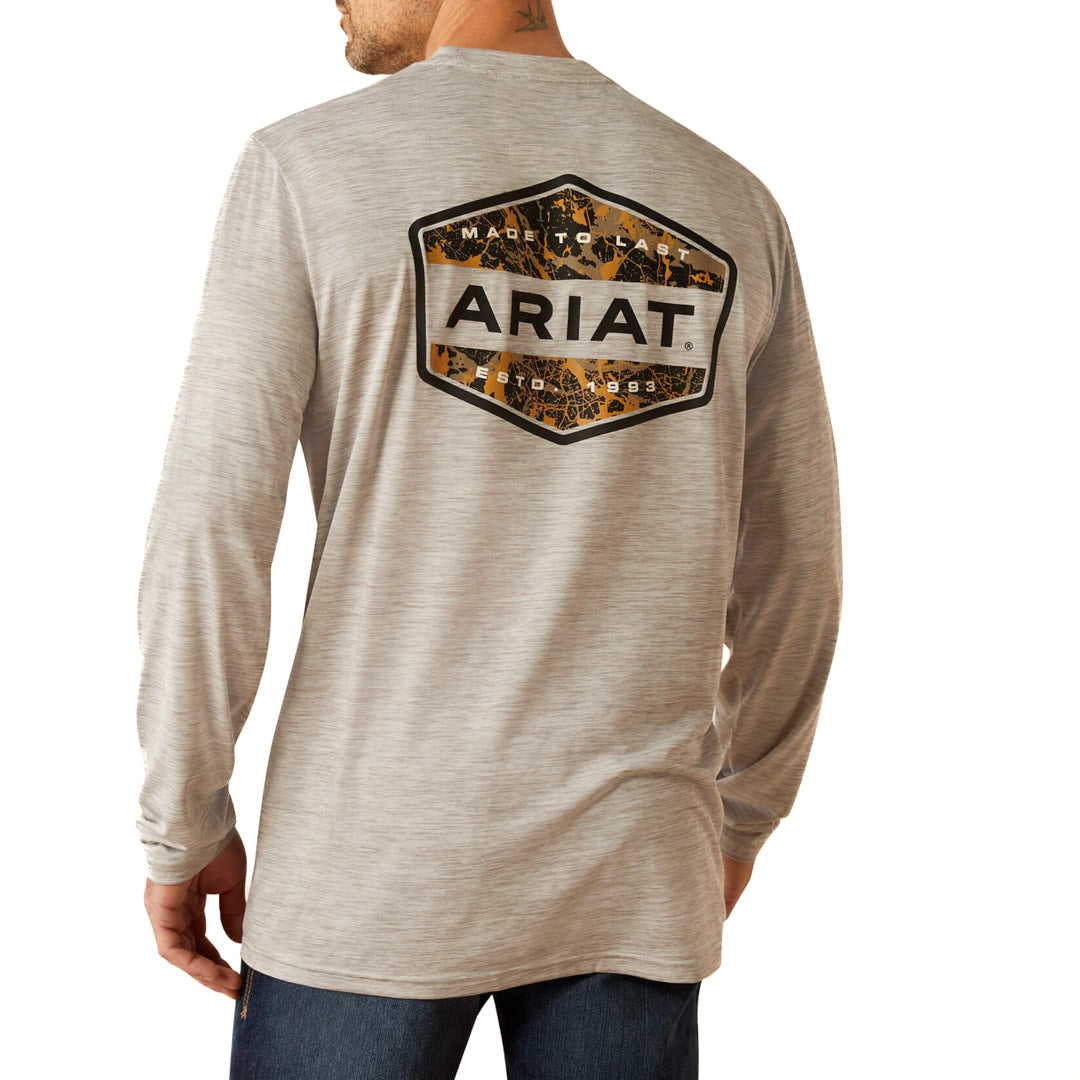 Ariat Men's Charger Muddy Shield Long Sleeve Shirt