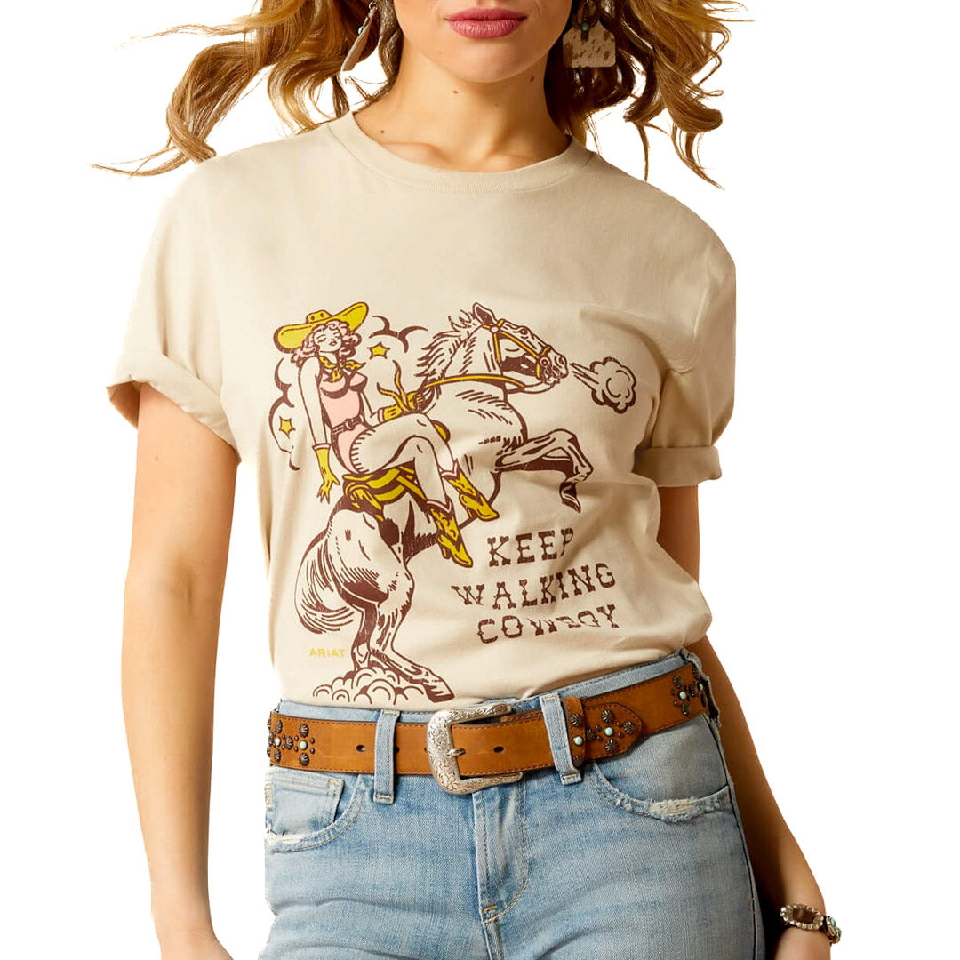 Ariat Women's Keep Walkin' Cowboy T-Shirt