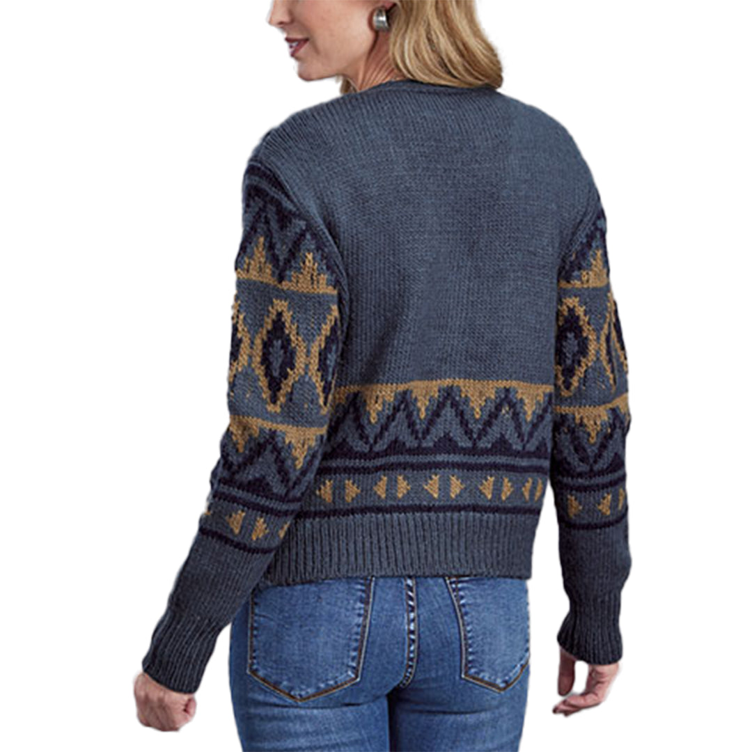 Stetson Women's Cropped Cardigan Sweater