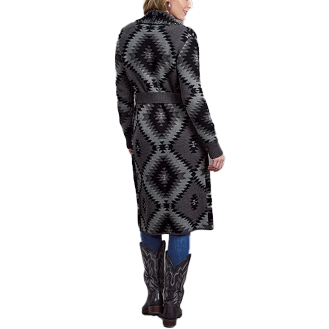 Stetson Women's Long Aztec Knit Duster