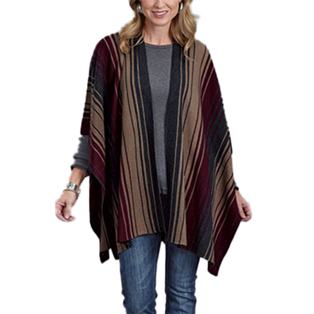 Stetson Women's Ombre Wrap Sweater Poncho