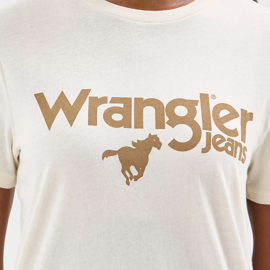 Wrangler Women's Kabel Logo T-Shirt