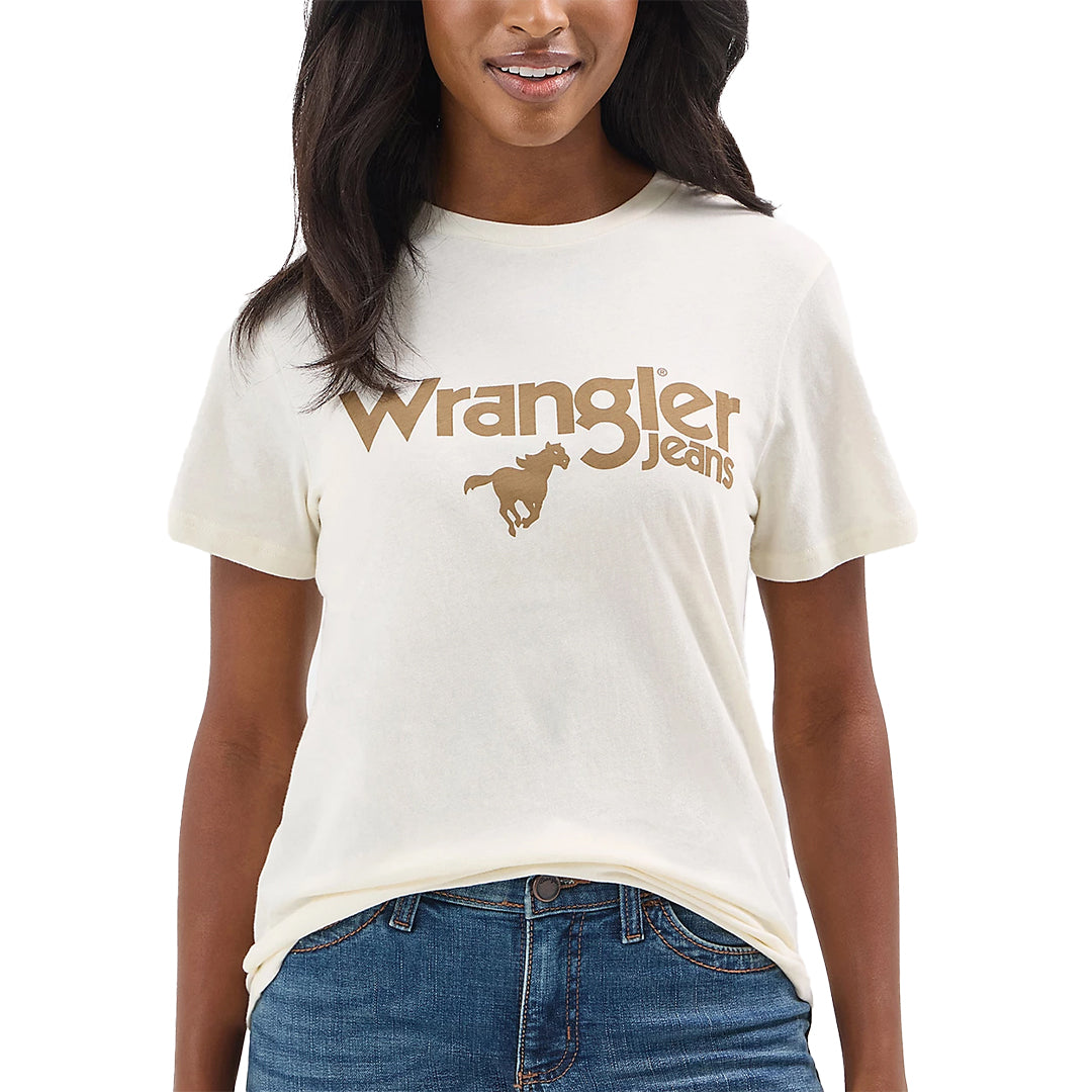 Wrangler Women's Kabel Logo T-Shirt