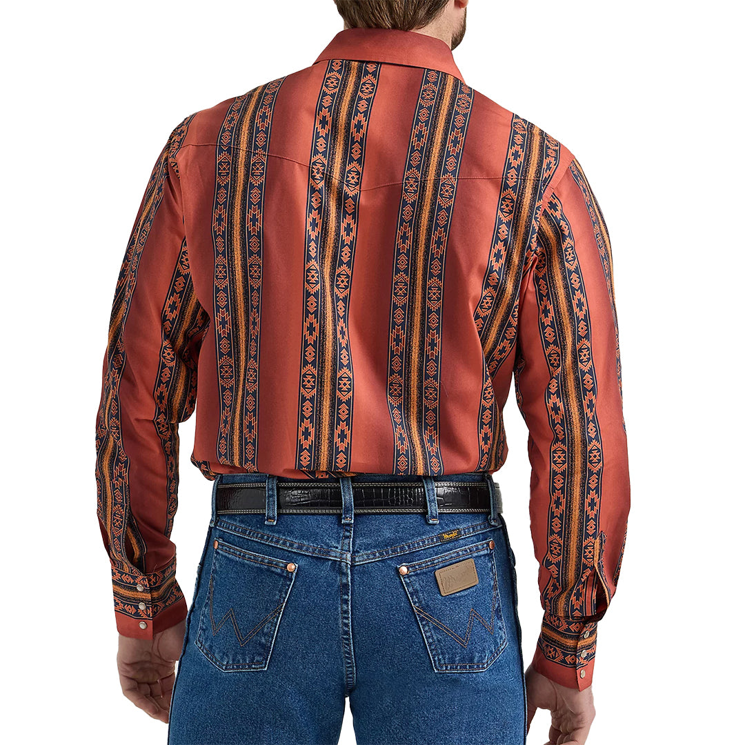 Wrangler Men's Checotah Western Snap Shirt