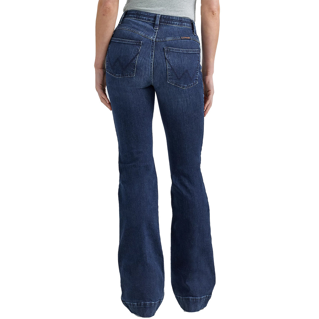 Wrangler Women's Ultimate Riding Jean Willow Mid-Rise Trouser in Sloane