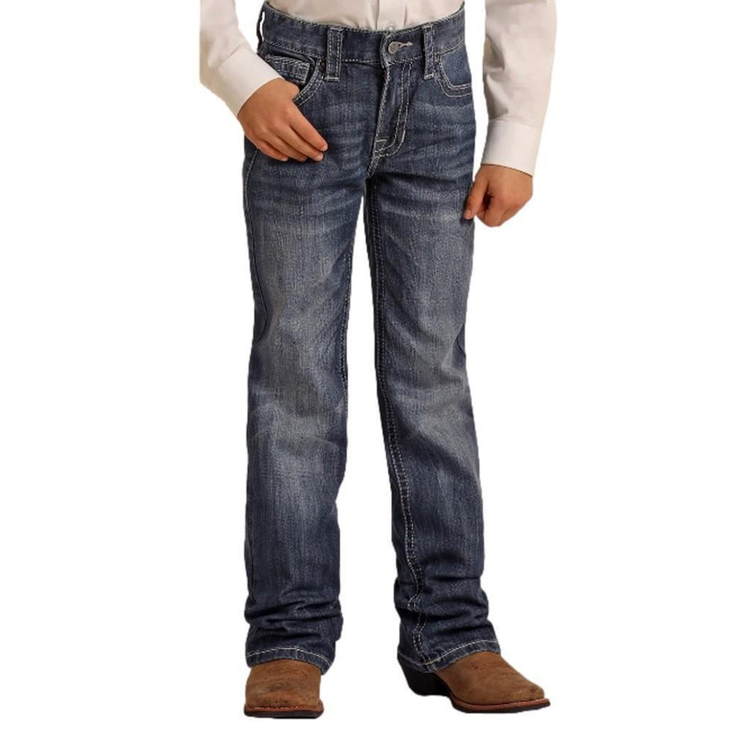 Rock & Roll Denim Boys' Bootcut Jeans