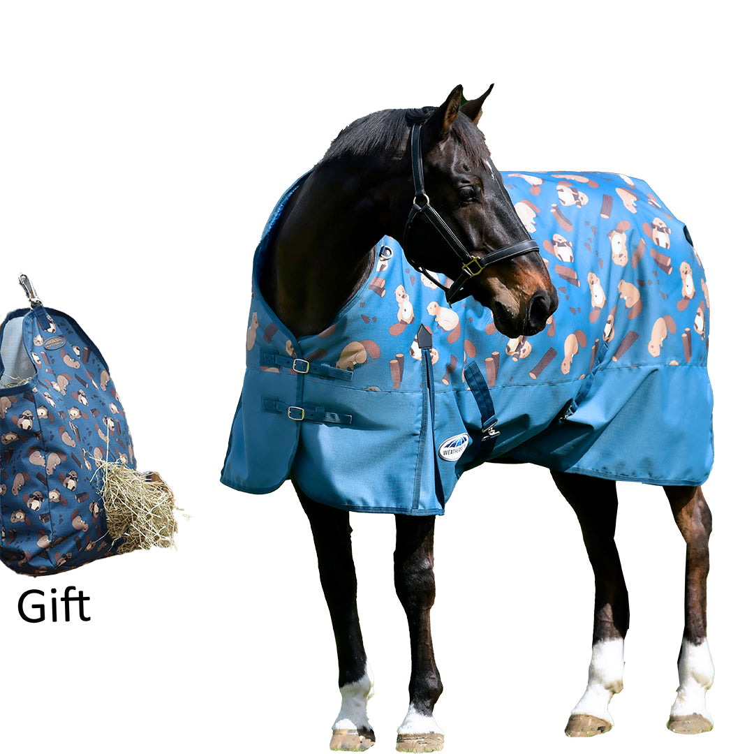 WeatherBeeta Winter Blanket With Gift Hay Bag