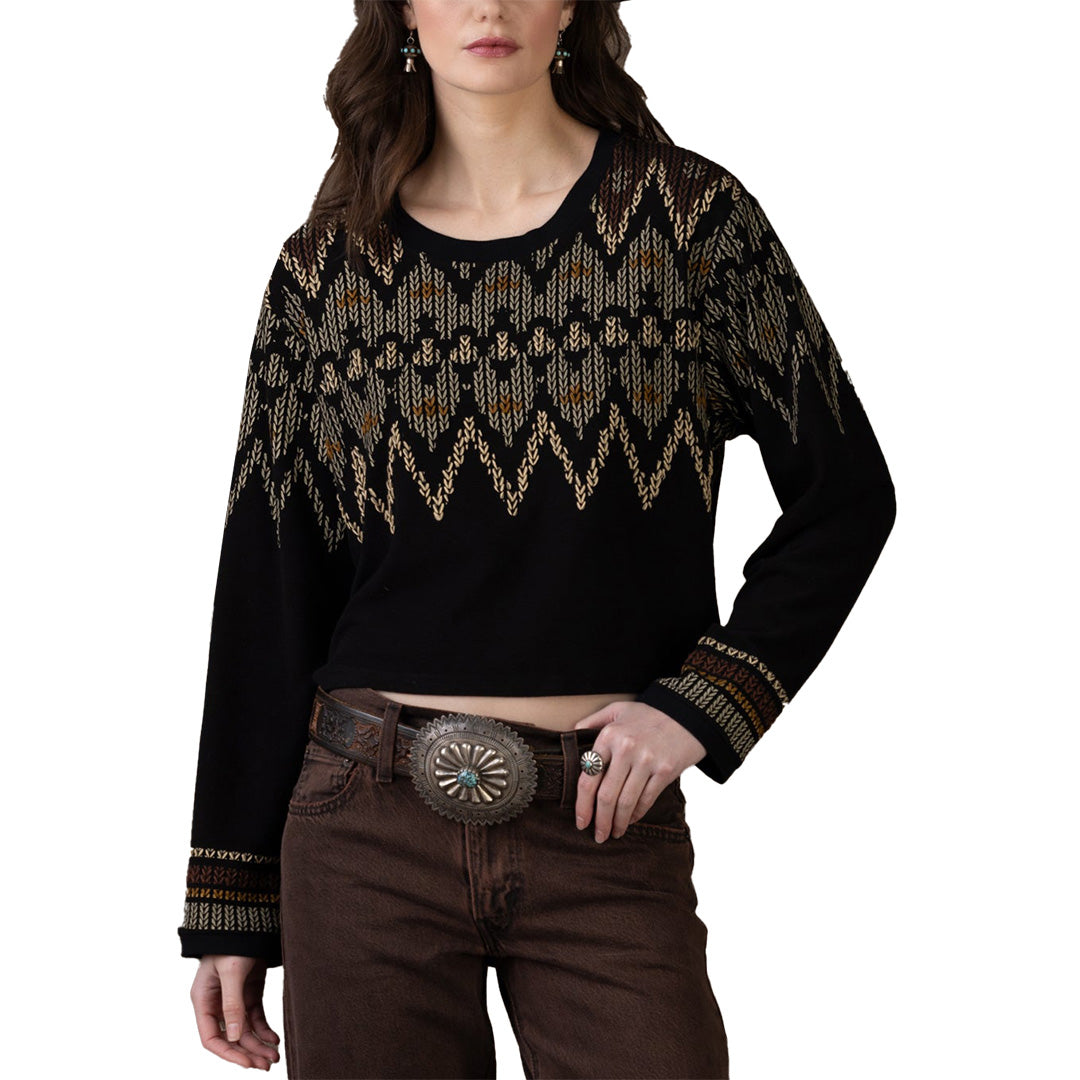 Double D Ranch Women's Forest Retreat Top