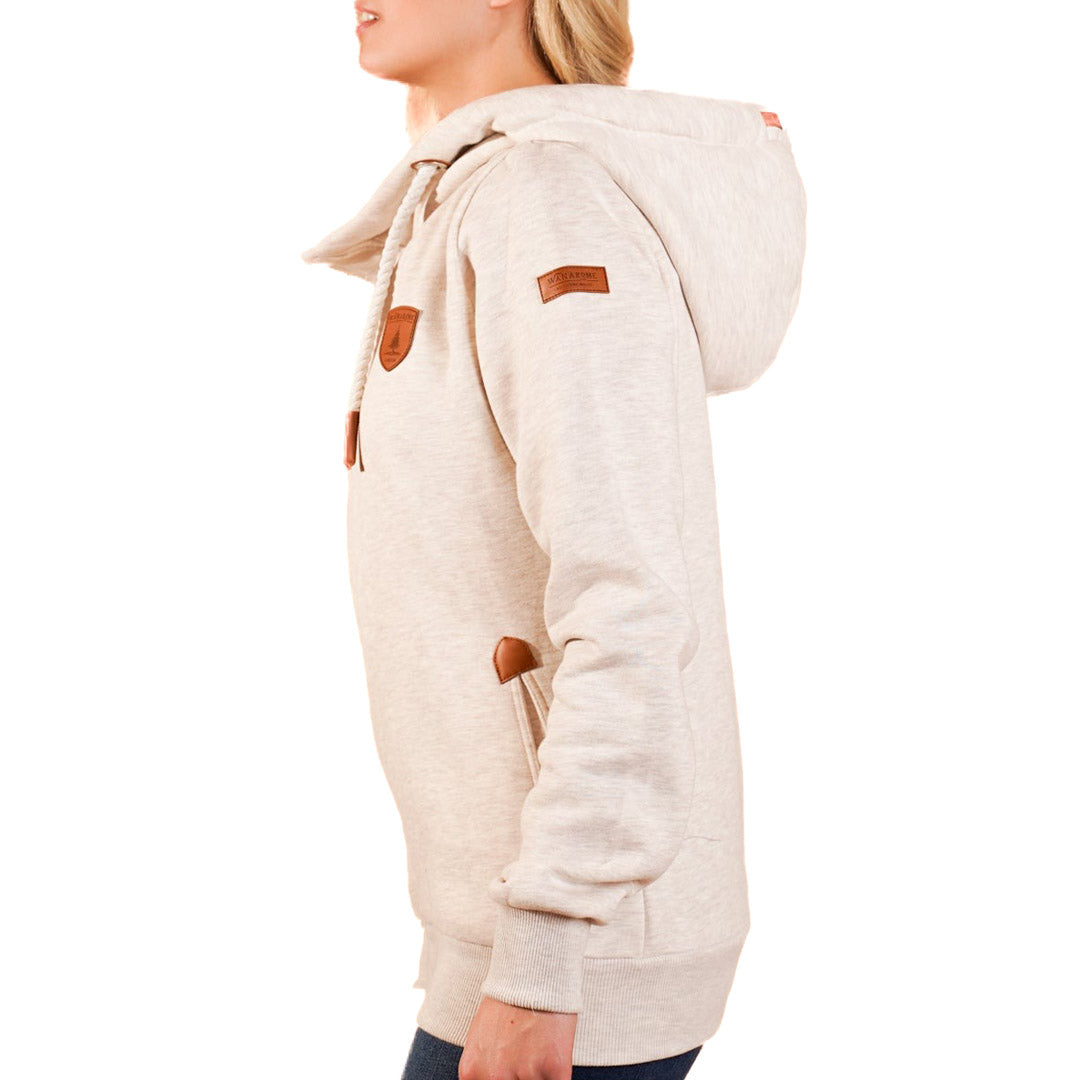 Wanakome Women's Athena Asymmetrical Zip Hoodie