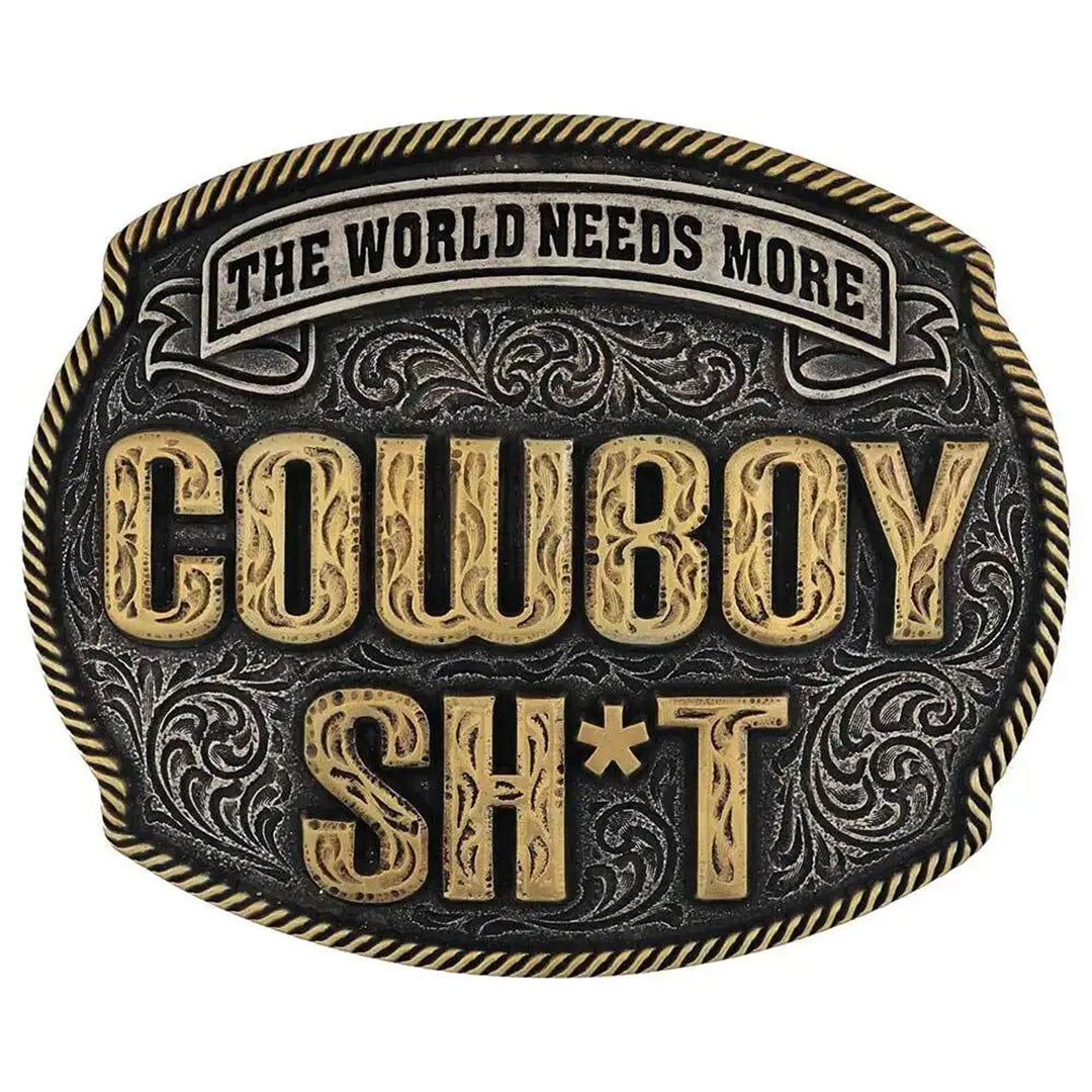 Attitude Cowboy Sh*t Maverick Buckle