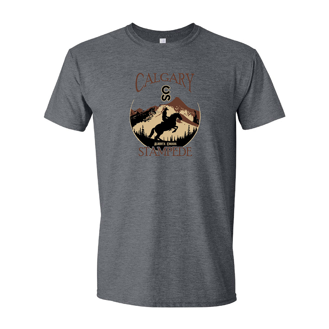 Calgary Stampede Unisex Mountain Horse - Alberta Canada T-shirt