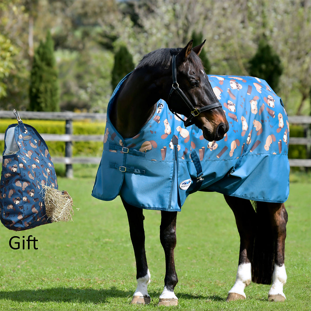 WeatherBeeta Winter Blanket With Gift Hay Bag