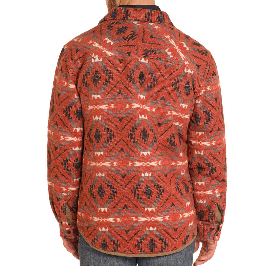 Rock & Roll Denim Men's Reversible Aztec Jacket