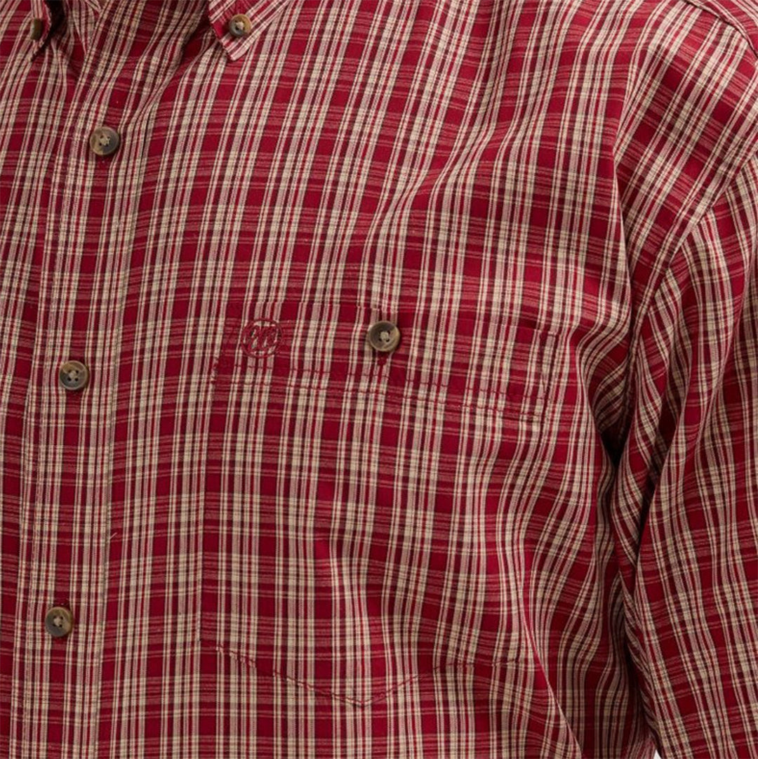 Wrangler Classic Plaid Long Sleeve Button Shirt