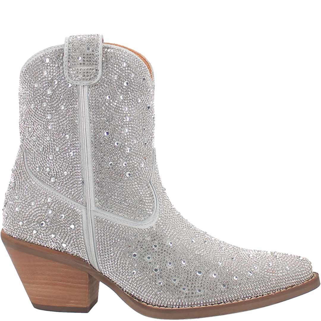 Dingo Women's Rhinestone Cowgirl Leather Booties