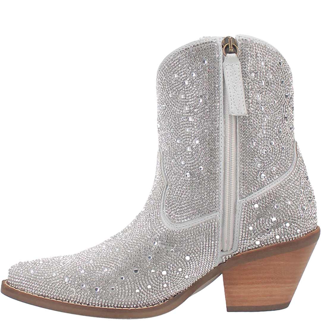 Dingo Women's Rhinestone Cowgirl Leather Booties