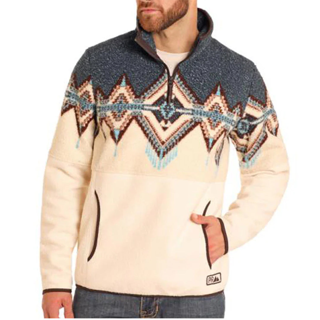 Powder River Outfitters Men's Border Berber Pullover