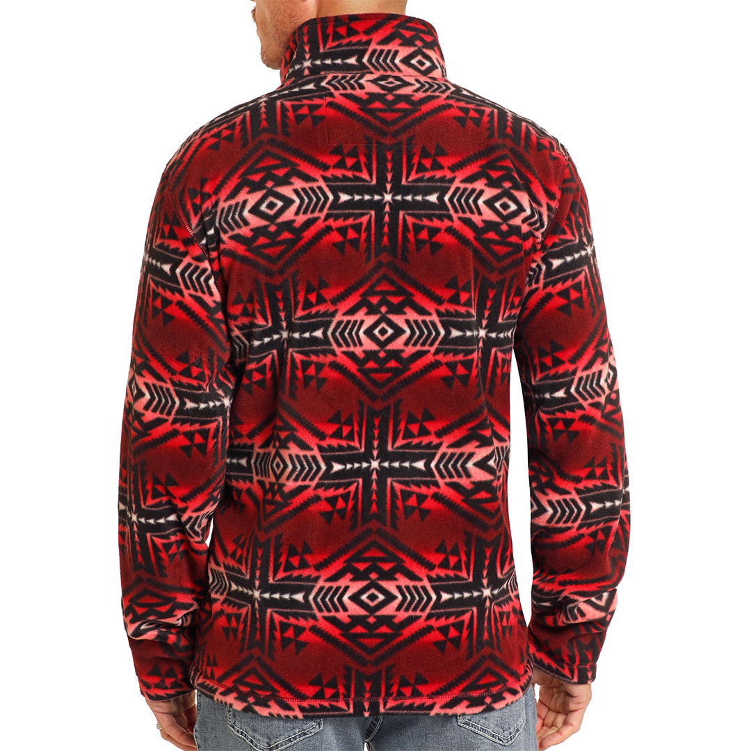 Powder River Outfitters Men's Aztec Flounce Jacket