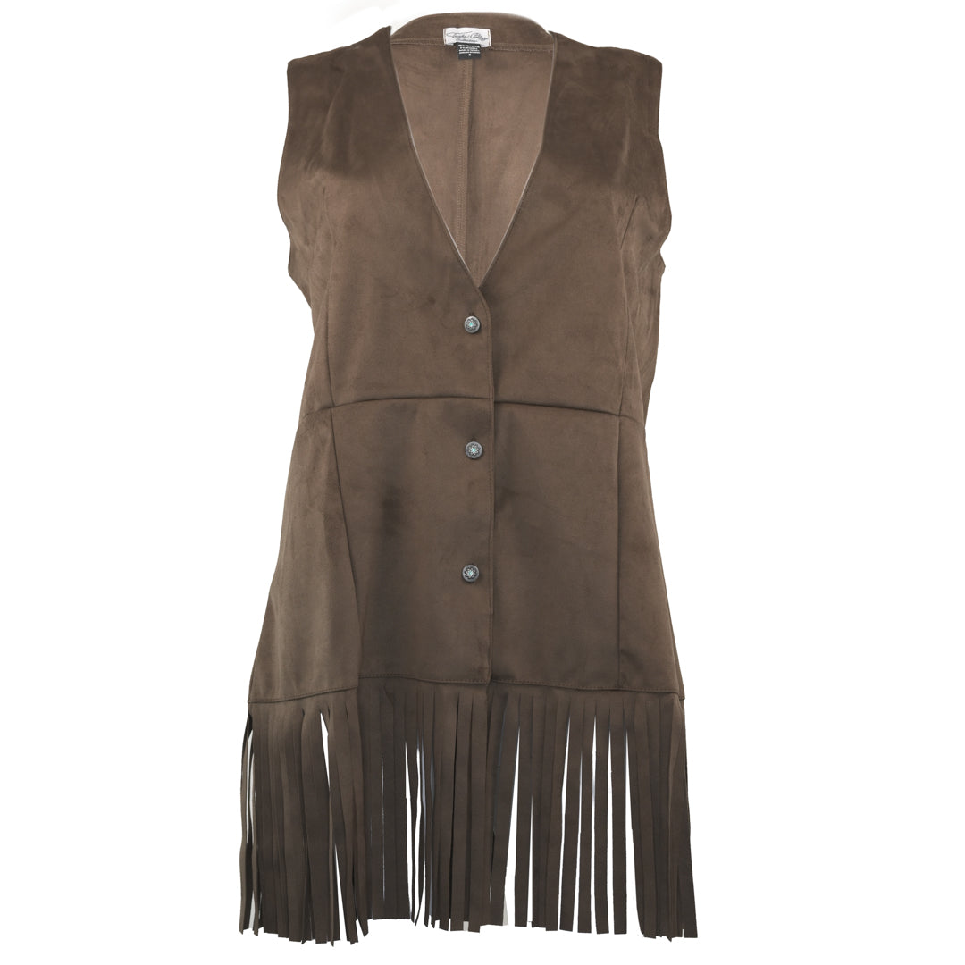 Tasha Polizzi Women's Shannon Faux Suede Vest