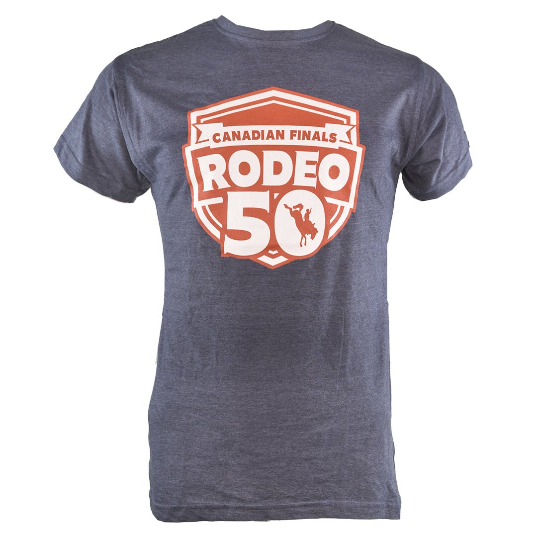 Canadian Finals Rodeo Unisex 50 Logo T-Shirt