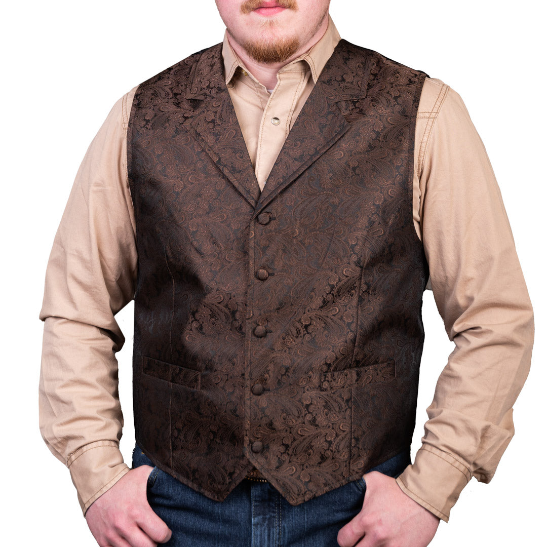 Scully Men's RangeWear Paisley Vest