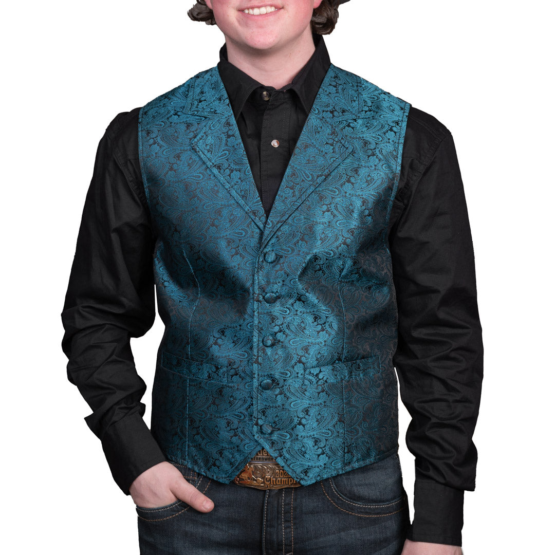 Scully Men's RangeWear Paisley Vest