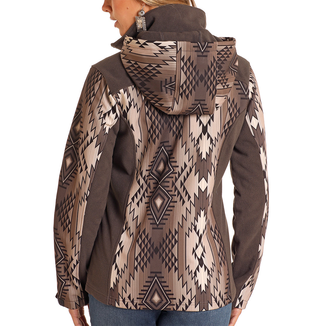 Powder River Outfitters Women's Aztec Softshell Jacket