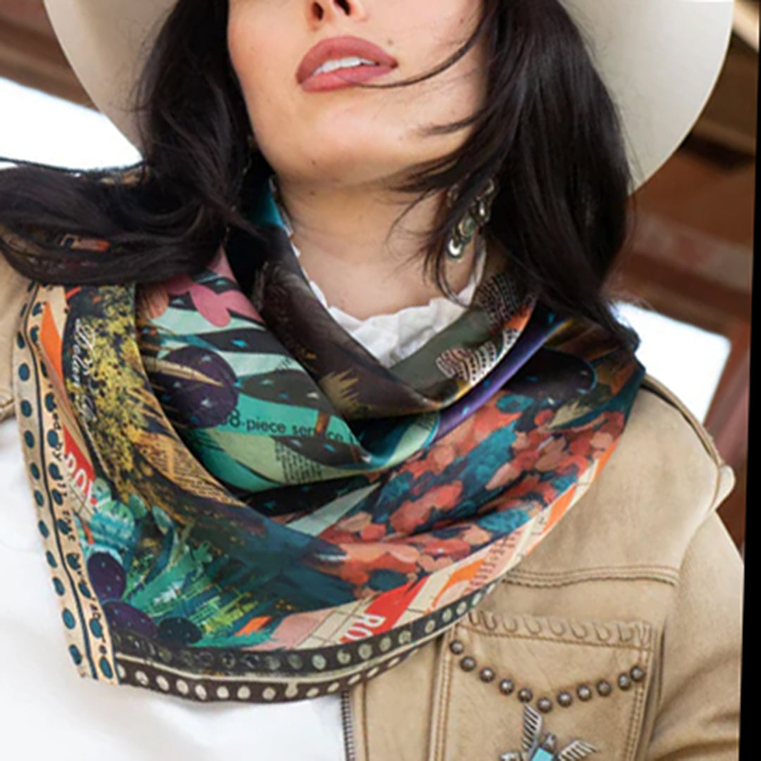 Fringe Scarves Burro Country