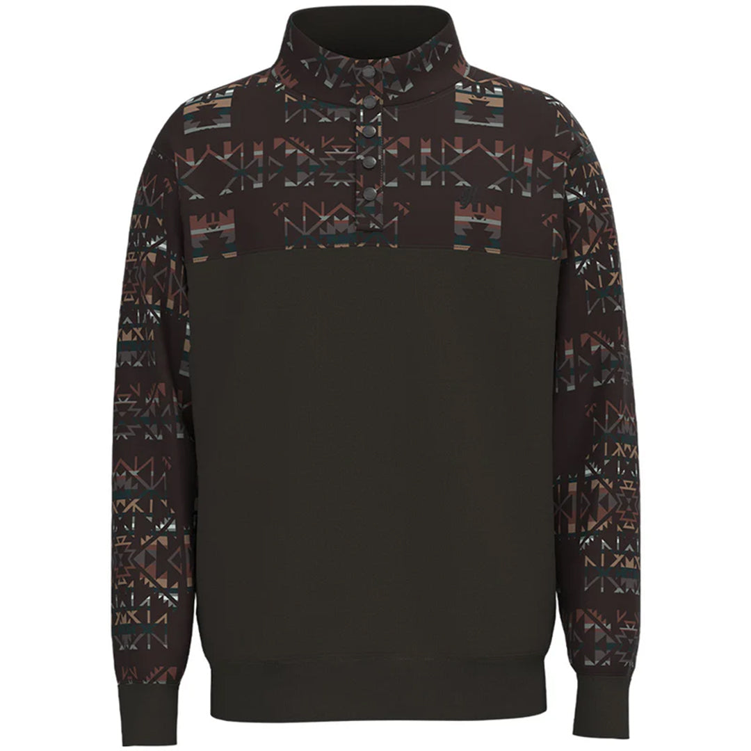 Hooey Men's Stevie Aztec Pullover