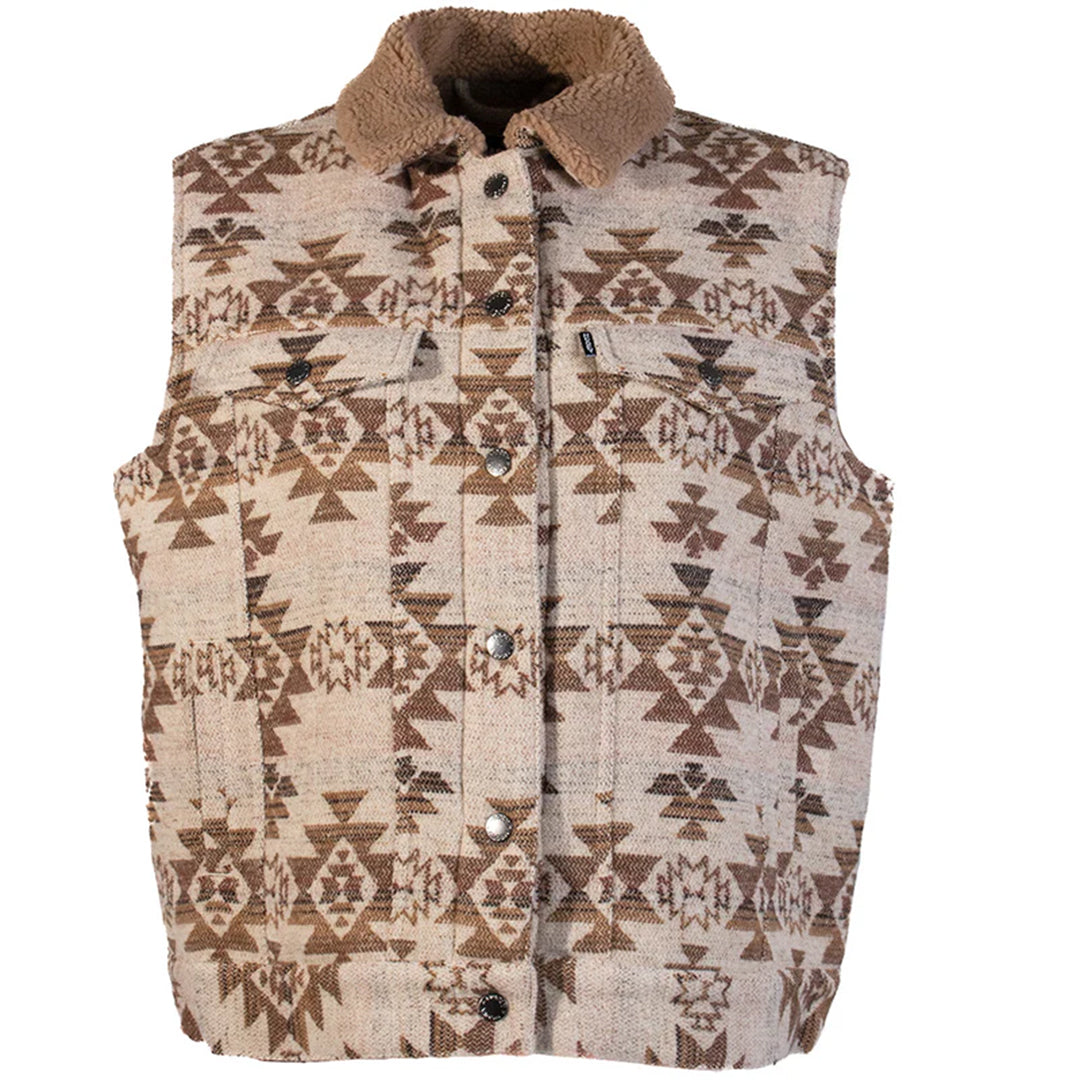 Hooey Brands Women's Sherpa Aztec Vest