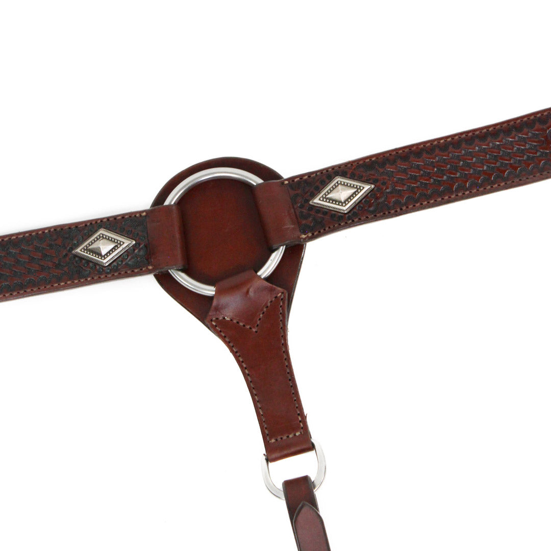 True North Trading Diamond Concho Breast Collar