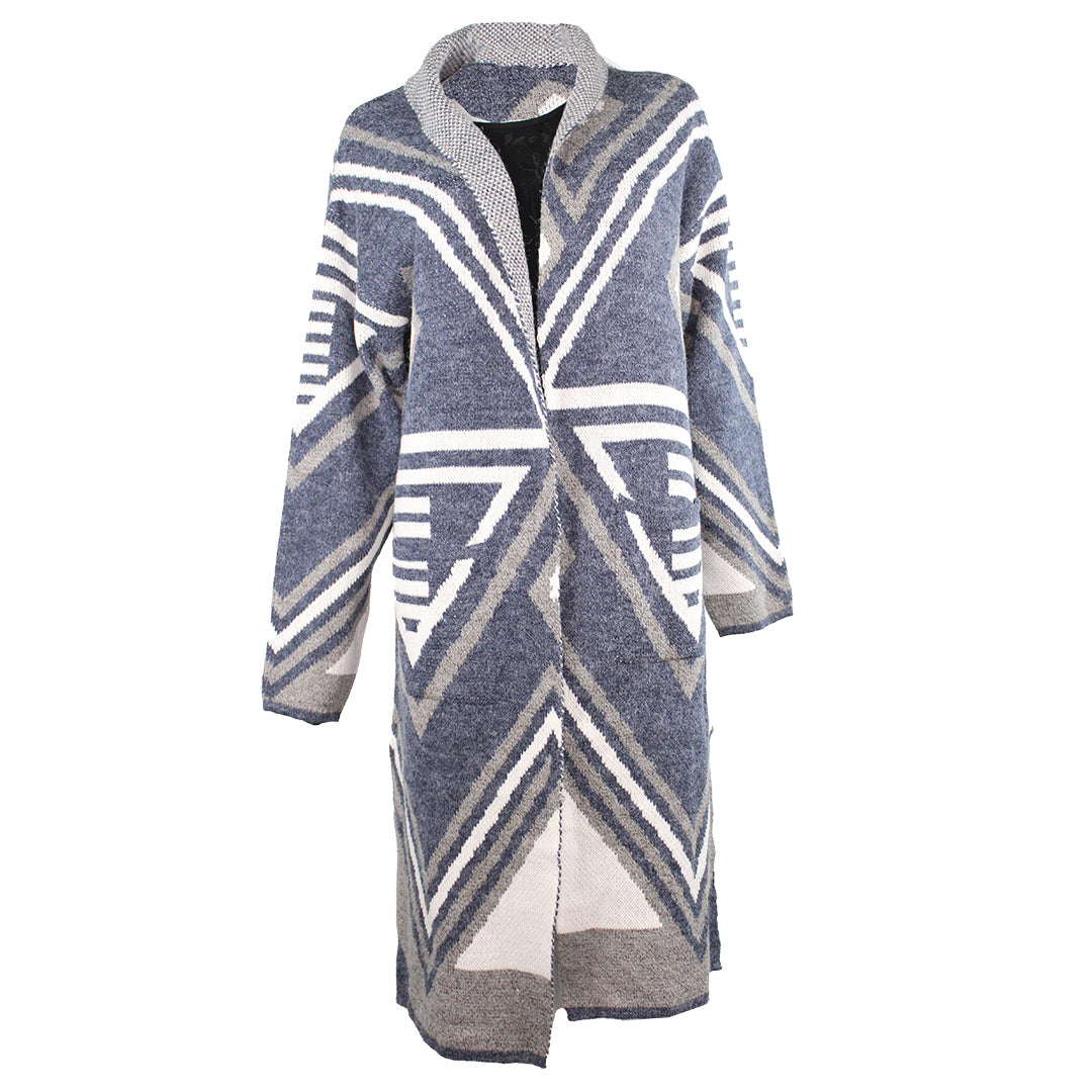 Papa Fashions Women's Knit Duster Long Cardigan