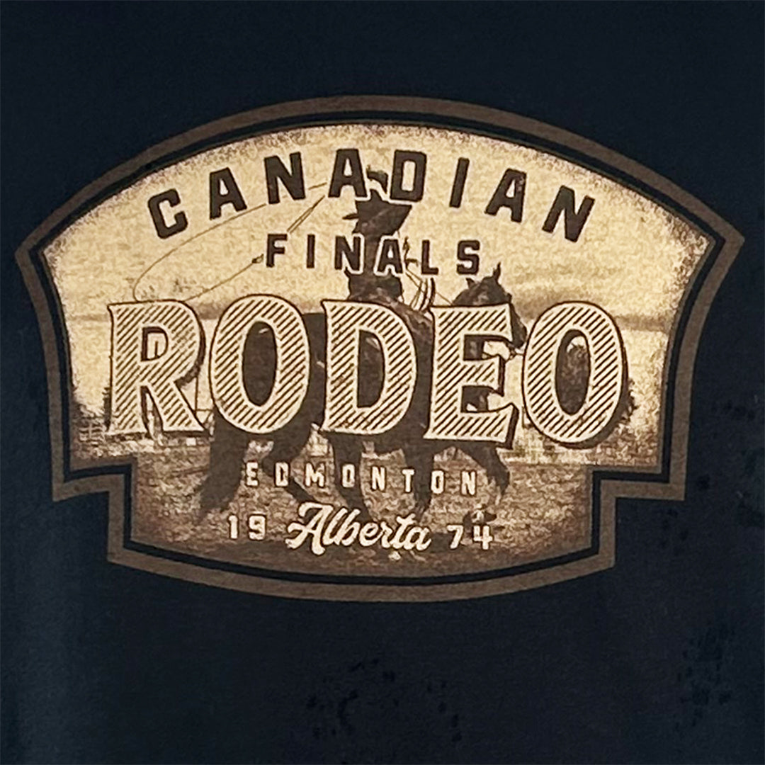 Canadian Finals Rodeo Unisex Vintage Engraved T-Shirt