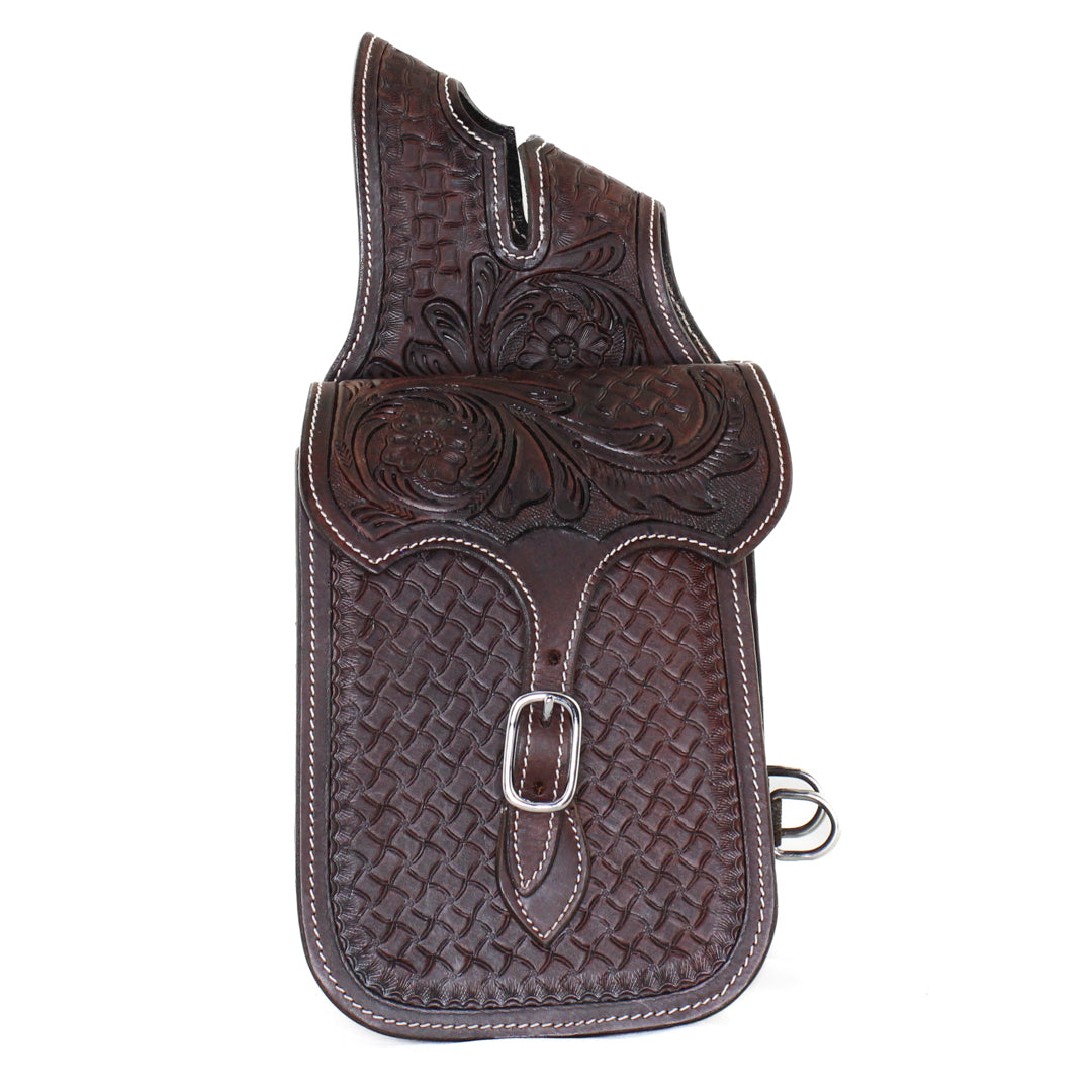 True North Trading Tooled Horn Bags