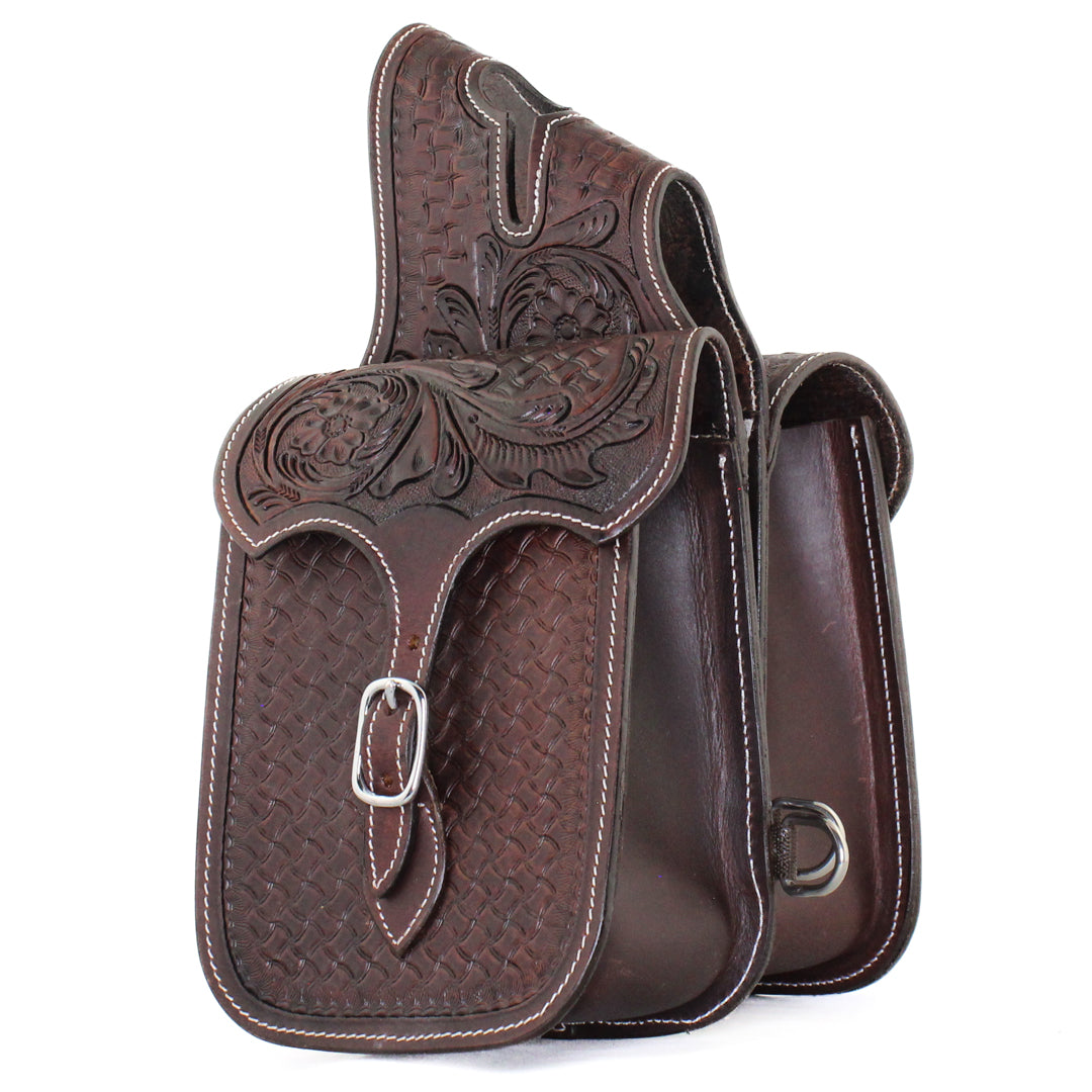 True North Trading Tooled Horn Bags