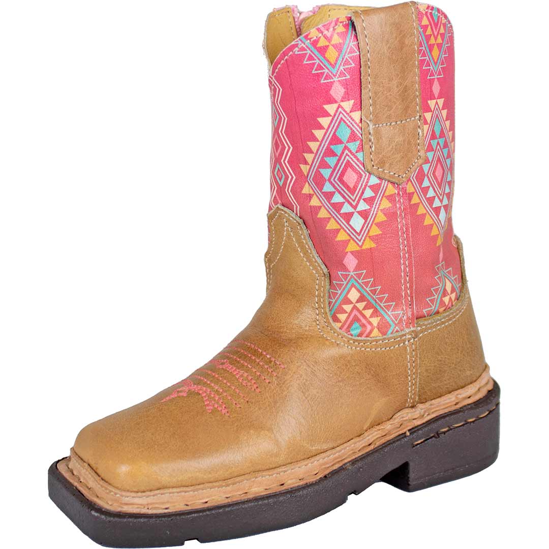 Roper Toddler Girls Aztec Shaft Cowgirl Boots Lammle s Lammle s Western Wear