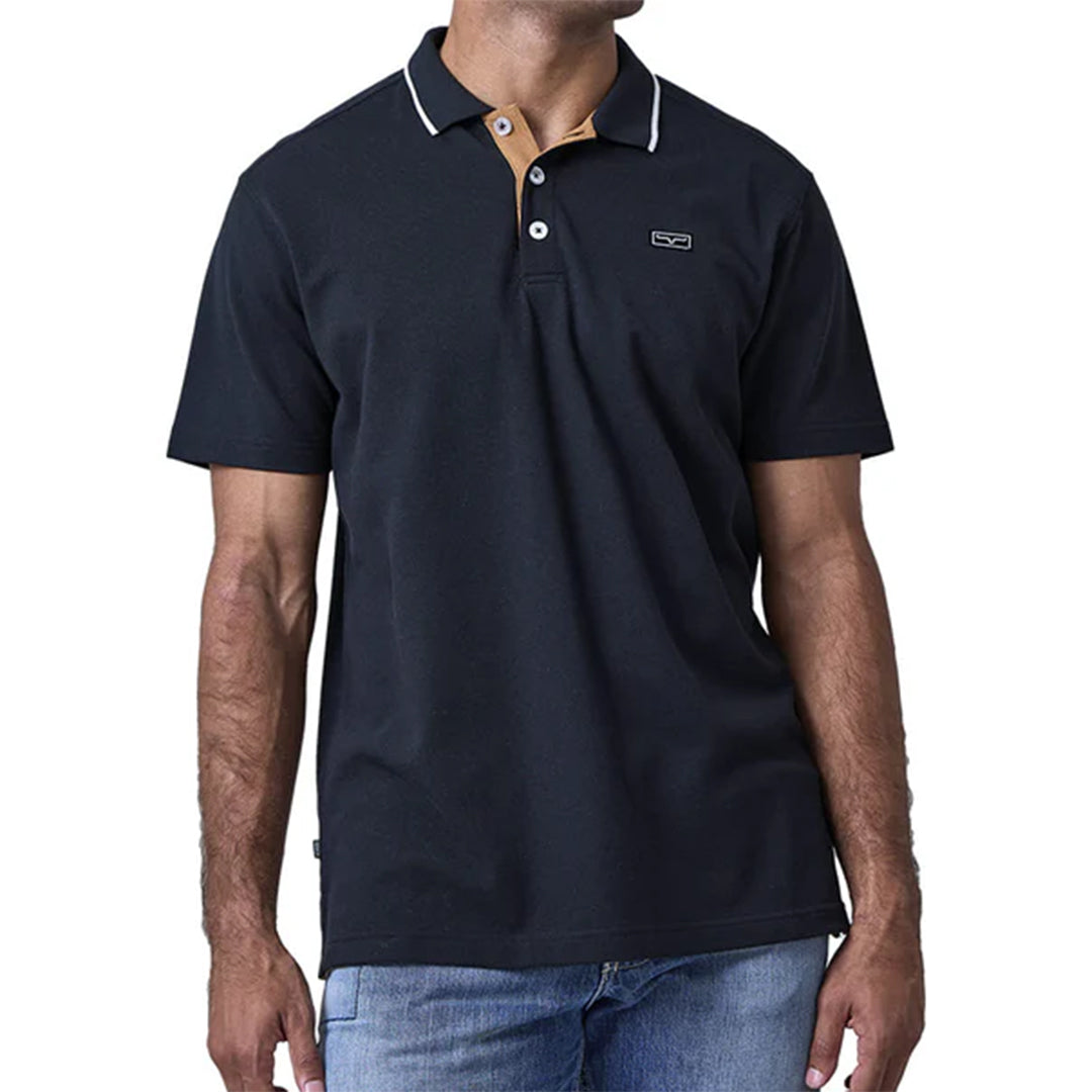 Kimes Ranch Men's El Cap Pique Polo Shirt