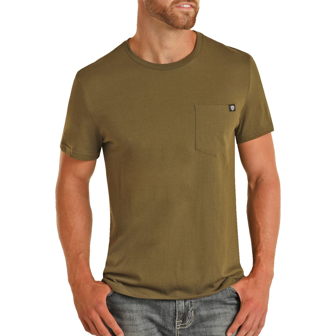 Rock & Roll Cowboy Men's Pocket T-Shirt