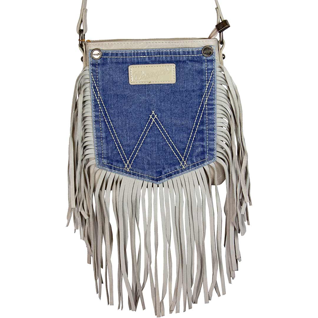 Brown fringe hotsell crossbody purse