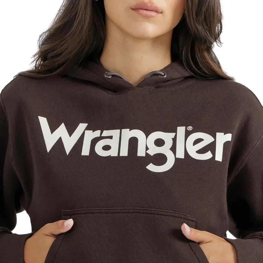 Wrangler Women's Aztec Logo Hoodie