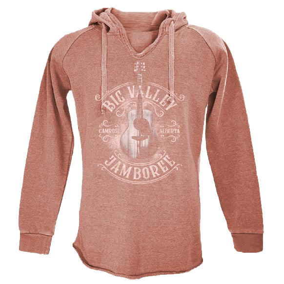 Big Valley Jamboree Women's Camrose Guitar Graphic Hoodie