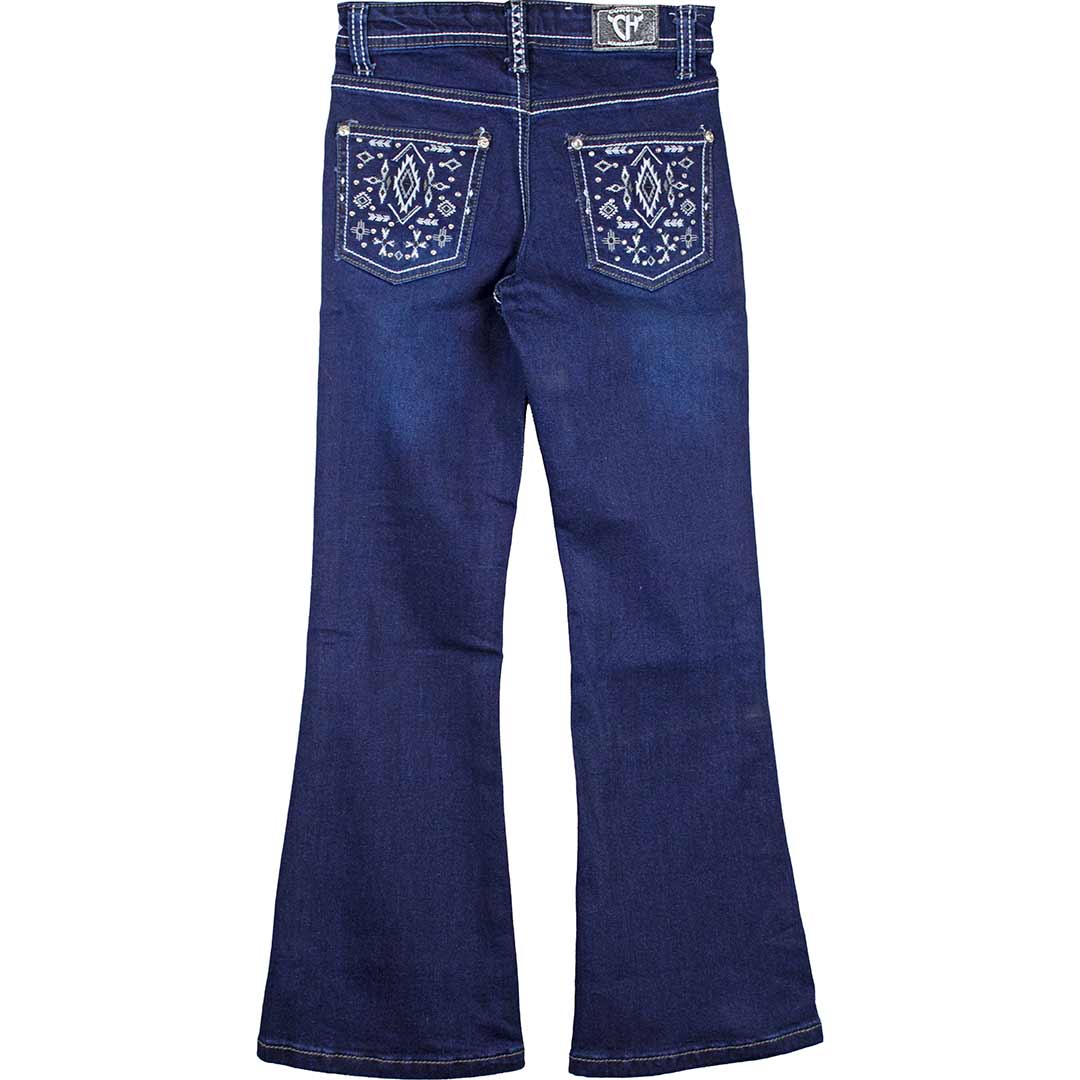 Girls white deals bootcut jeans