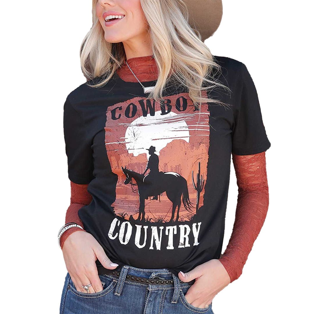 Cruel Denim Women's Cowboy Country T-Shirt